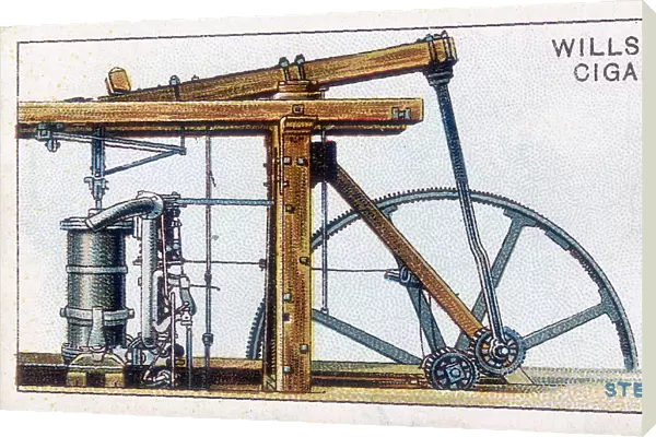 Steam engine by James Watt, 1915