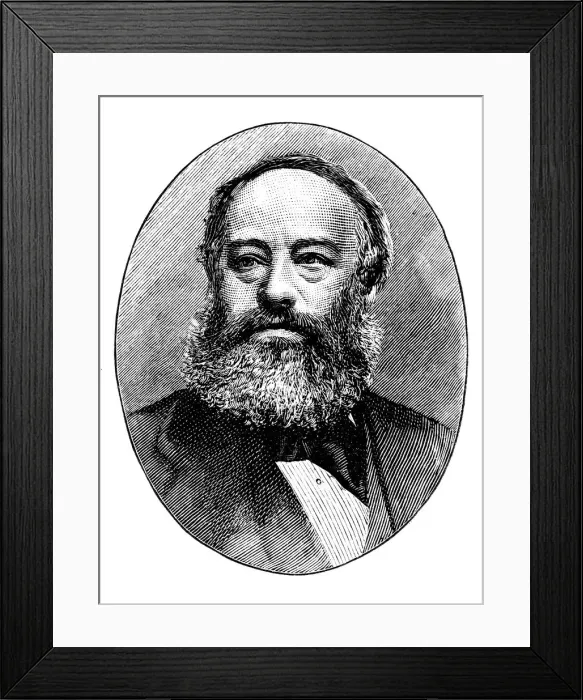 Framed Print : James Prescott Joule, English physicist, c1895 Framed Print : James Prescott Joule, English physicist, c1895