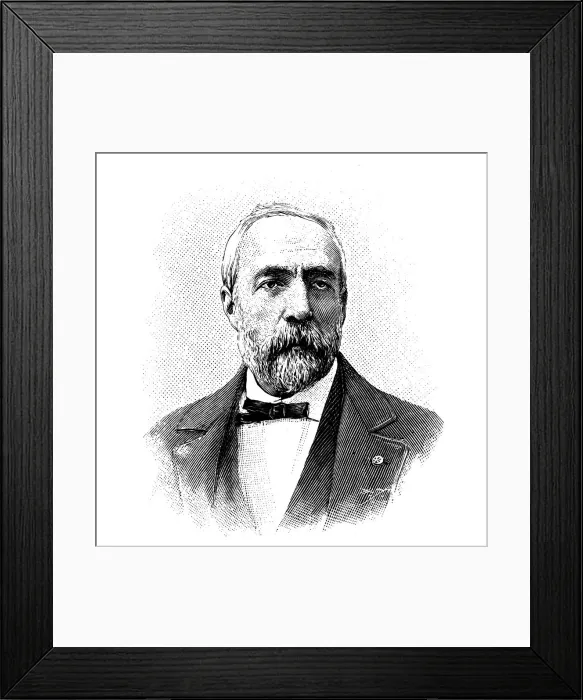Framed Print : Ferdinand Fouque, French geologist and petrologist, 1904 Framed Print : Ferdinand Fouque, French geologist and petrologist, 1904