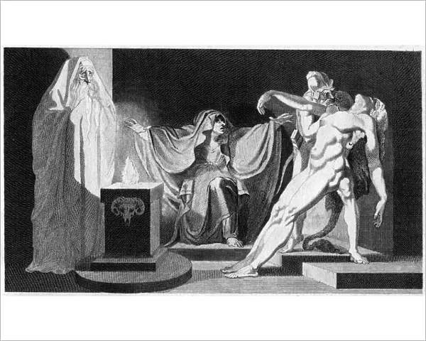 Saul and the Witch of Endor, 1792