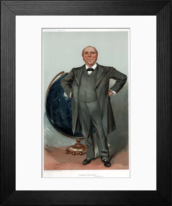 Framed Print : Robert Stawell Ball, British astronomer, mathematician, lecturer and populariser of science, 1905. Artist: Spy Framed Print : Robert Stawell Ball, British astronomer, mathematician, lecturer and populariser of science, 1905. Artist: Spy