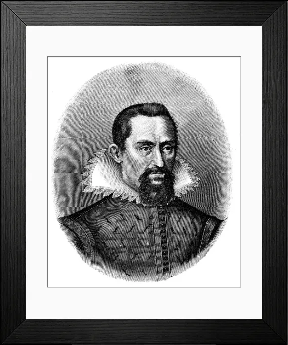 Framed Print : Johannes Kepler, German astronomer, early 17th century, (c1903) Framed Print : Johannes Kepler, German astronomer, early 17th century, (c1903)