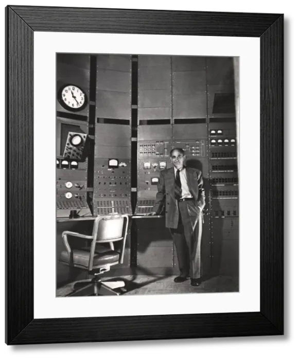Framed Print : Enrico Fermi, Italian-born American nuclear physicist, c1942 Framed Print : Enrico Fermi, Italian-born American nuclear physicist, c1942