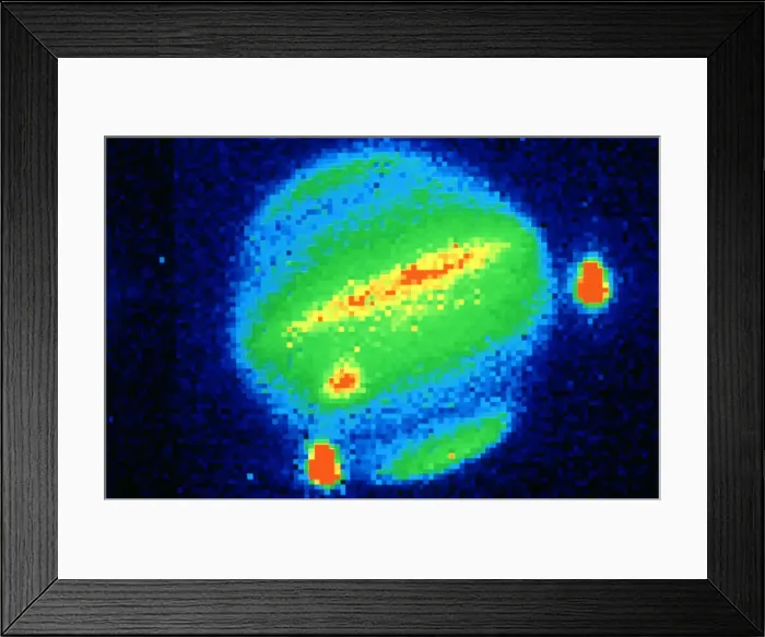 Framed Print : Comet Shoemaker-Levy colliding with Jupiter, 20 July 1994 Framed Print : Comet Shoemaker-Levy colliding with Jupiter, 20 July 1994