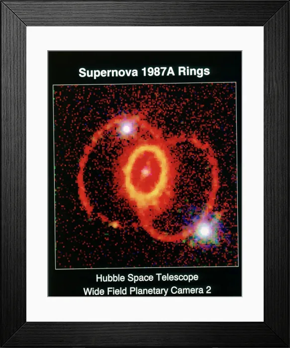 Framed Print : Remnant of Supernova 1987A Framed Print : Remnant of Supernova 1987A