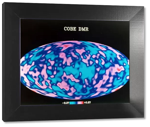 Microwave map of whole sky, c1990s