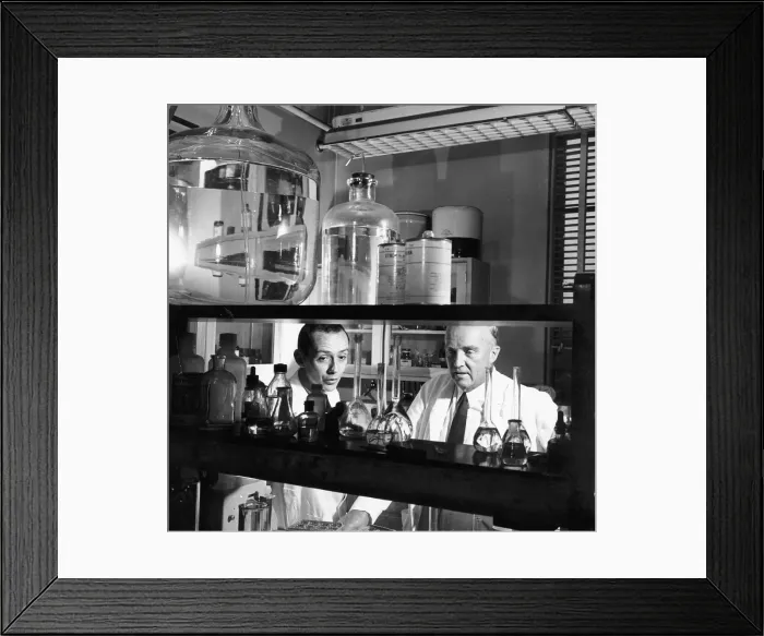 Framed Print : Charles Herbert Best, Canadian physiologist, 1960 Framed Print : Charles Herbert Best, Canadian physiologist, 1960