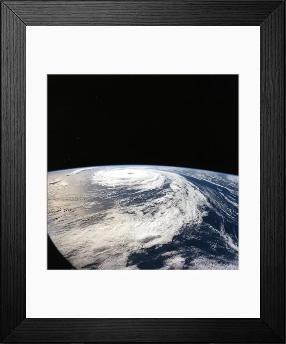Framed Print : Hurricane Florence Framed Print : Hurricane Florence