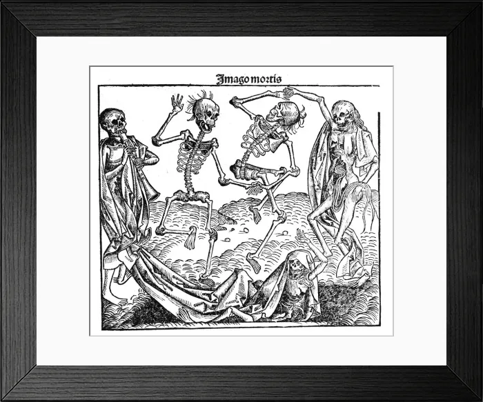 Framed Print : Death triumphant, 1493 Framed Print : Death triumphant, 1493
