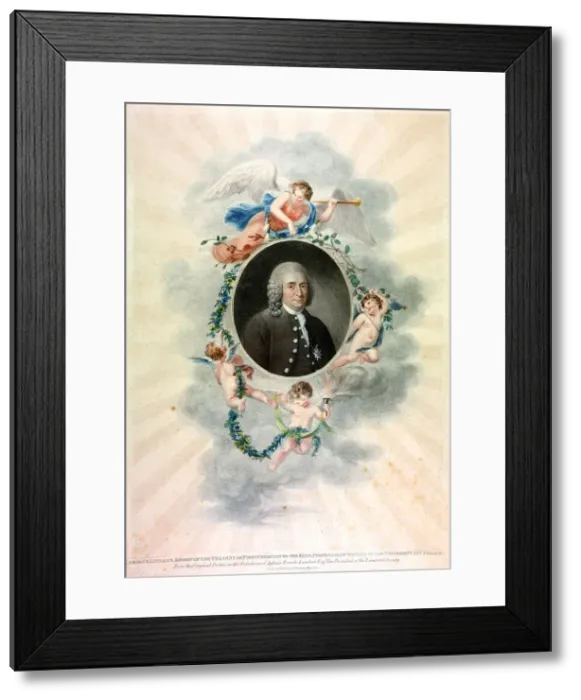 Framed Print : Carolus Linnaeus, Swedish naturalist and physician, 1807 Framed Print : Carolus Linnaeus, Swedish naturalist and physician, 1807
