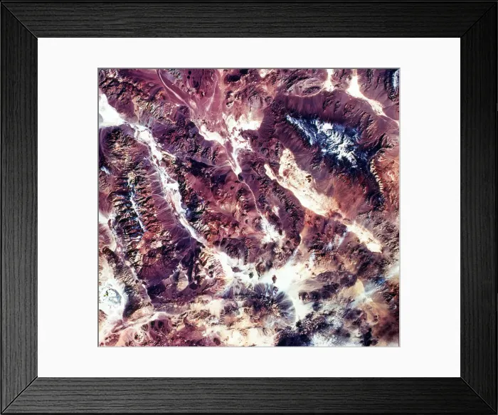 Framed Print : Death Valley, California, USA, 1982-1993 Framed Print : Death Valley, California, USA, 1982-1993