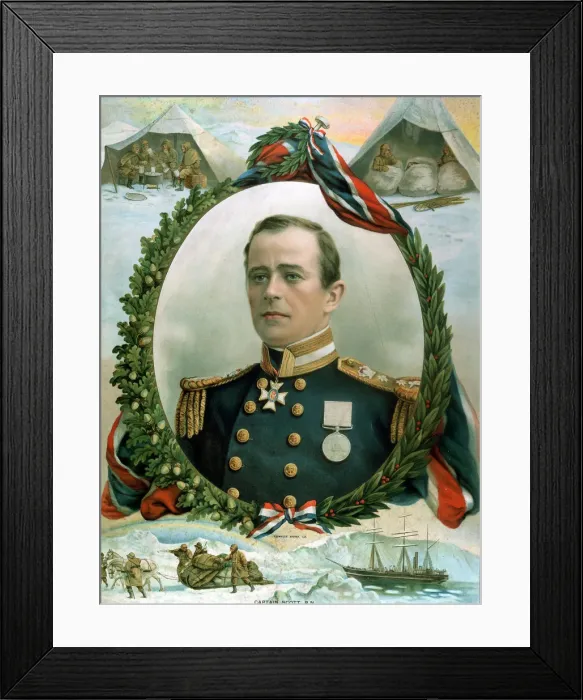 Framed Print : Robert Falcon Scott, British Antarctic explorer, 1914 Framed Print : Robert Falcon Scott, British Antarctic explorer, 1914