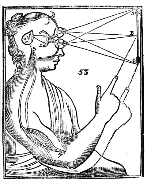 Descartes idea of vision, 1692