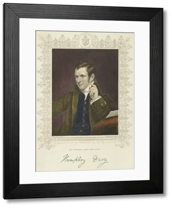 Framed Print : Humphry Davy, British chemist and inventor, 1801 Artist: Thomson Framed Print : Humphry Davy, British chemist and inventor, 1801 Artist: Thomson