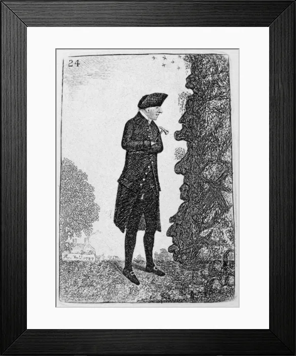 Framed Print : James Hutton, Scottish geologist, 1787 (1877) Framed Print : James Hutton, Scottish geologist, 1787 (1877)