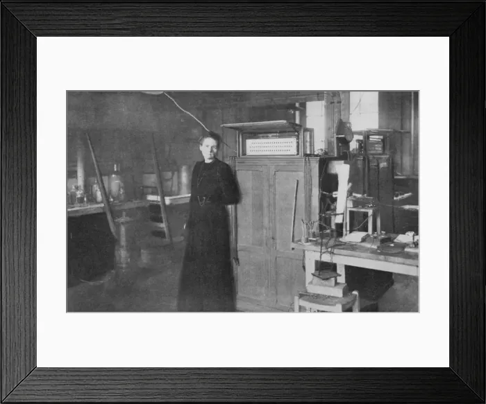 Framed Print : Marie Curie, Polish-born French physicist, in her laboratory, 1912 Framed Print : Marie Curie, Polish-born French physicist, in her laboratory, 1912