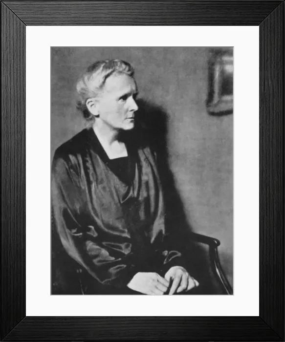 Framed Print : Marie Curie, Polish-born French physicist, 1929 Framed Print : Marie Curie, Polish-born French physicist, 1929