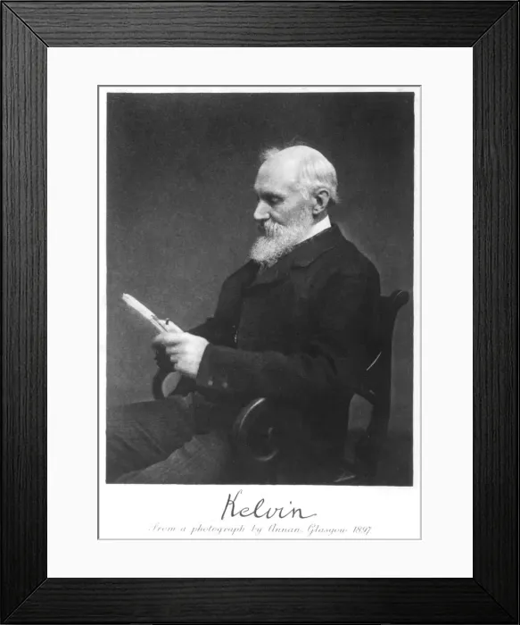 Framed Print : Lord Kelvin, Scottish mathematician and physicist, 1897. Artist: James Craig Annan Framed Print : Lord Kelvin, Scottish mathematician and physicist, 1897. Artist: James Craig Annan