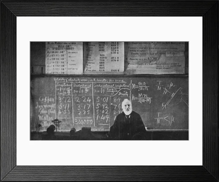 Framed Print : Lord Kelvin, Scottish mathematician and physicist, 1899 Framed Print : Lord Kelvin, Scottish mathematician and physicist, 1899