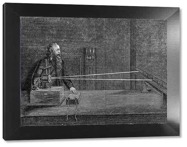 Lord Kelvins mirror galvanometer, 1876