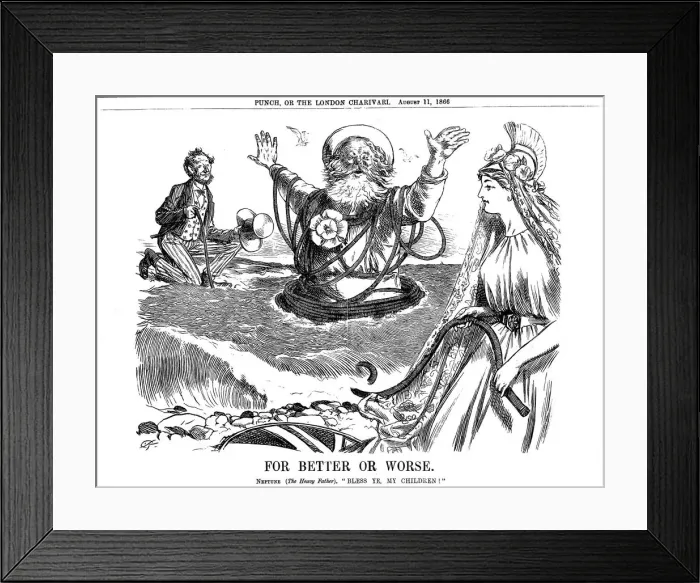 Framed Print : For Better or Worse, 1866 Framed Print : For Better or Worse, 1866