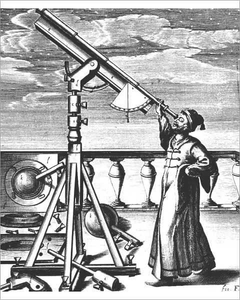 Johannes Hevelius, German astronomer, 1647