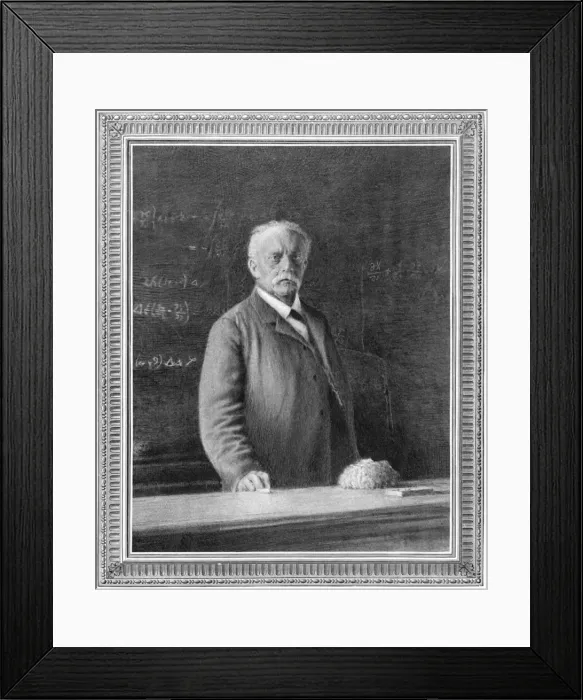 Framed Print : Hermann von Helmholtz (1821-1894), German physicist and physiologist, 1894