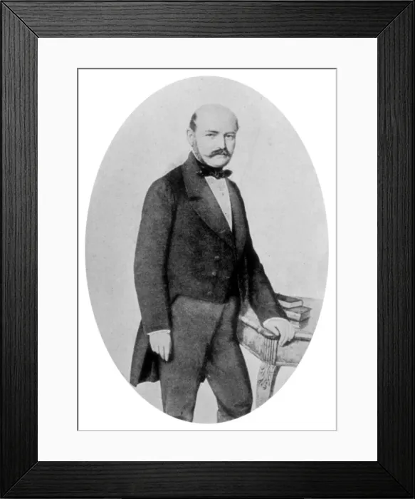 Framed Print : Ignaz Philip Semmelweis (1818-1865), Hungarian obstetrician, 19th century Framed Print : Ignaz Philip Semmelweis (1818-1865), Hungarian obstetrician, 19th century