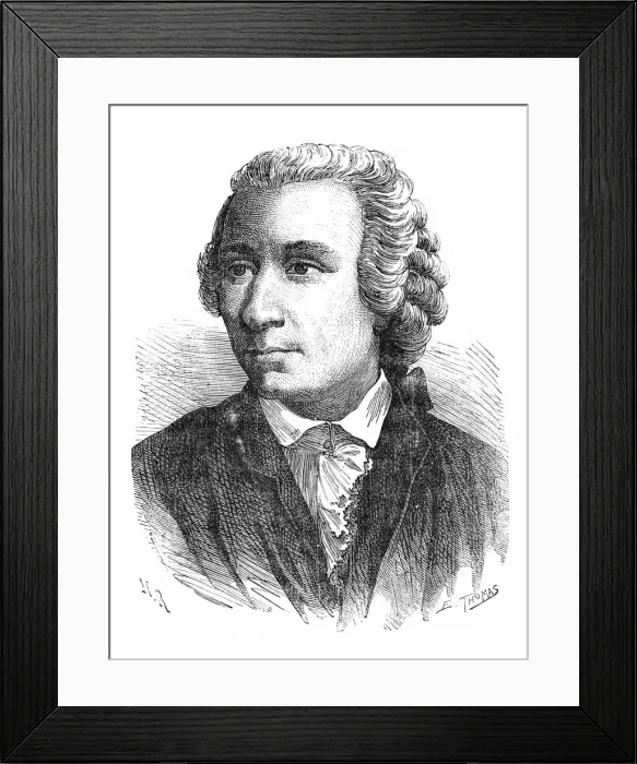 Framed Print : Leonhard Euler, 18th century Swiss mathematician, 1874 Framed Print : Leonhard Euler, 18th century Swiss mathematician, 1874