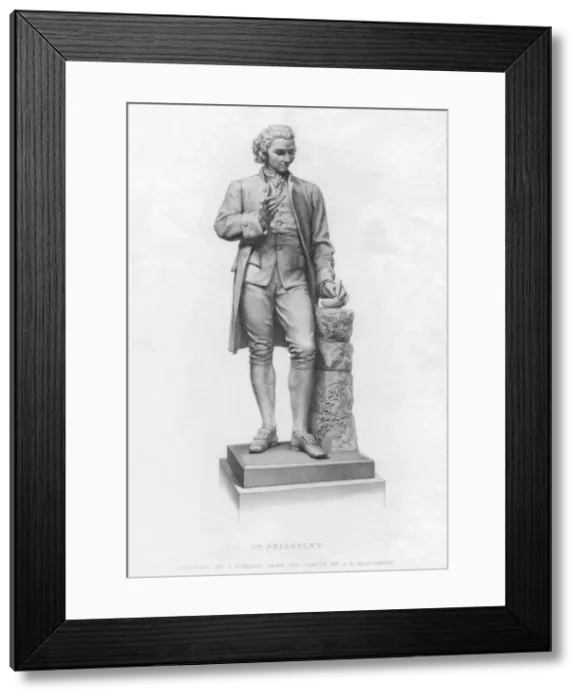 Framed Print : Joseph Priestley, English chemist and Presbyterian minister, 19th century Framed Print : Joseph Priestley, English chemist and Presbyterian minister, 19th century