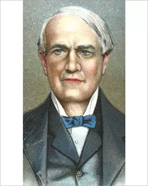 Thomas Alva Edison, American inventor, 1924