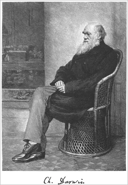 Charles Darwin, English naturalist, 1883