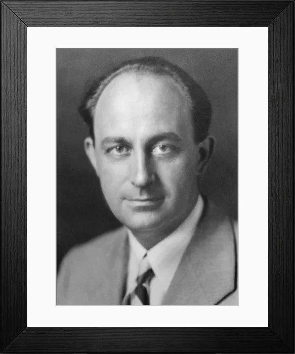 Framed Print : Enrico Fermi, Italian-born American nuclear physicist, c1938 Framed Print : Enrico Fermi, Italian-born American nuclear physicist, c1938