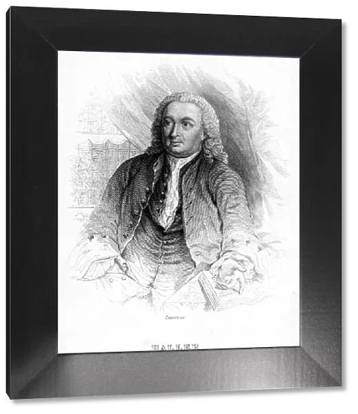 Albrecht von Haller, 18th century Swiss physician and scientist, c1840