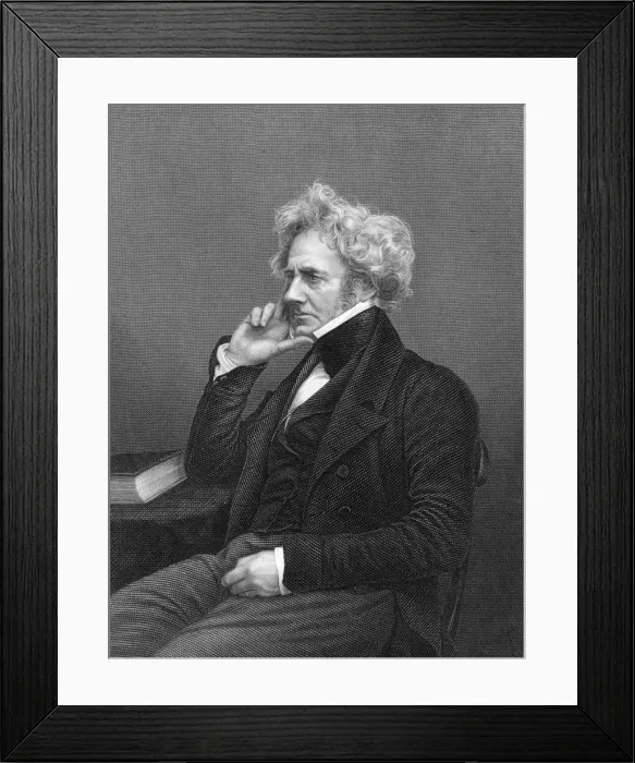 Framed Print : John Frederick William Herschel, English scientist and astronomer, c1870 Framed Print : John Frederick William Herschel, English scientist and astronomer, c1870