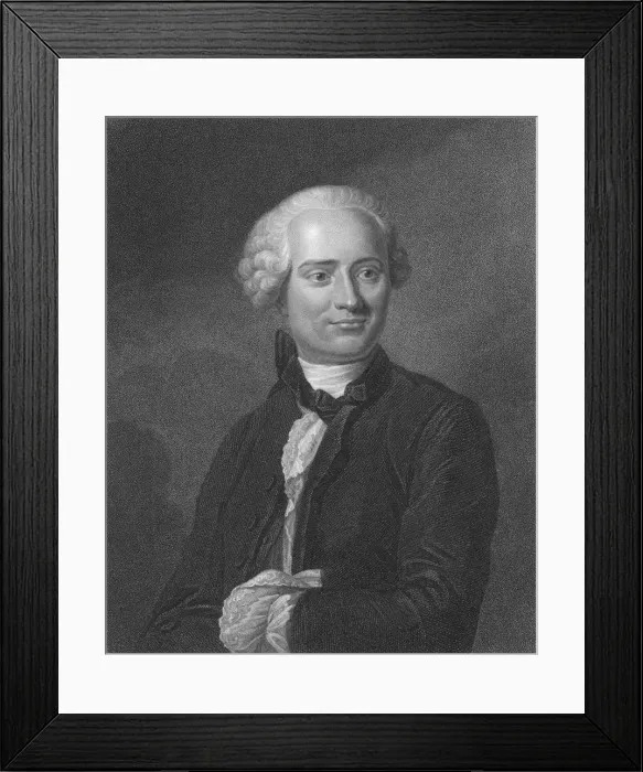 Framed Print : Jean le Rond d Alembert, 18th century French philosopher and mathematician, 1834 Framed Print : Jean le Rond d Alembert, 18th century French philosopher and mathematician, 1834