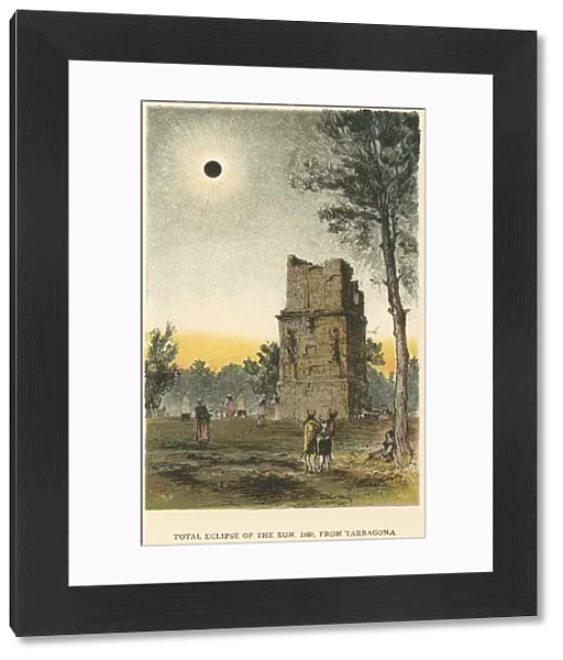 Total solar eclipse of 1860 observed from Tarragona, Spain, 1884