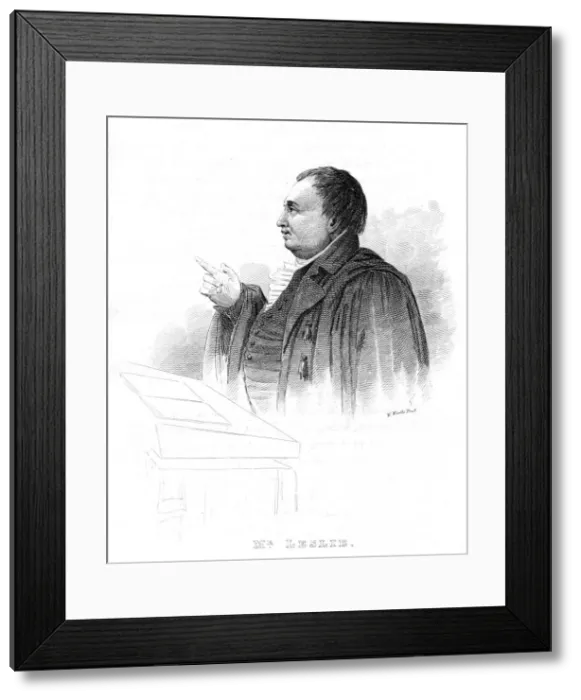 Framed Print : John Leslie (1766-1832), Scottish natural philosopher and physicist, lecturing, 19th century Framed Print : John Leslie (1766-1832), Scottish natural philosopher and physicist, lecturing, 19th century