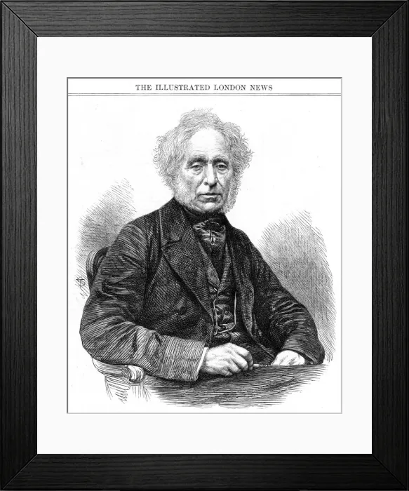 Framed Print : David Brewster, Scottish physicist, 1868 Framed Print : David Brewster, Scottish physicist, 1868