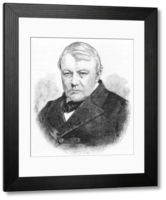 Framed Print : Christian Friedrich Schonbein, German chemist, c1898 Framed Print : Christian Friedrich Schonbein, German chemist, c1898