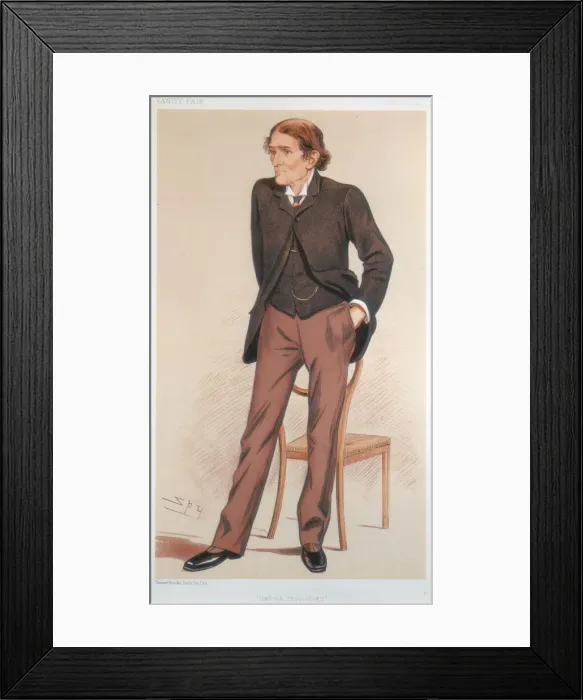 Framed Print : John Scott Burdon-Sanderson, British physiologist, 1894. Artist: Spy Framed Print : John Scott Burdon-Sanderson, British physiologist, 1894. Artist: Spy