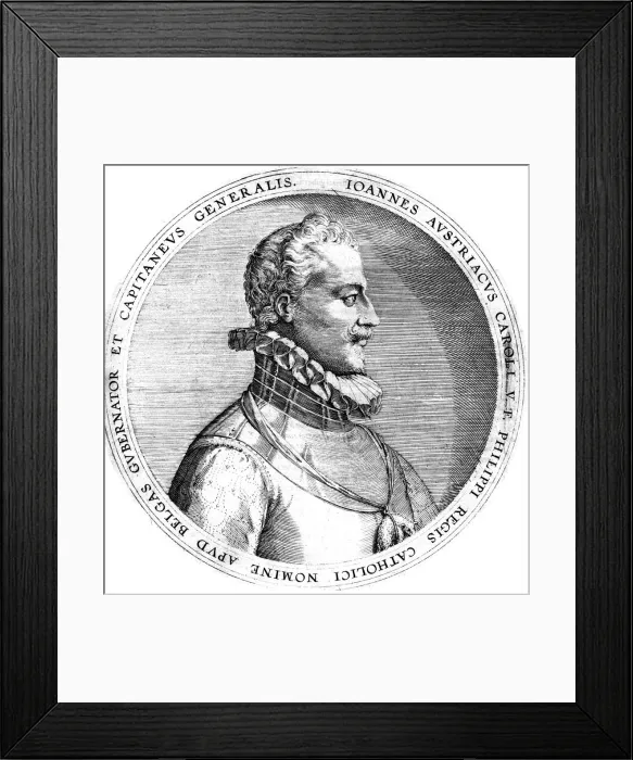 Framed Print : Don John of Austria, 16th century Spanish soldier, 17th century Framed Print : Don John of Austria, 16th century Spanish soldier, 17th century