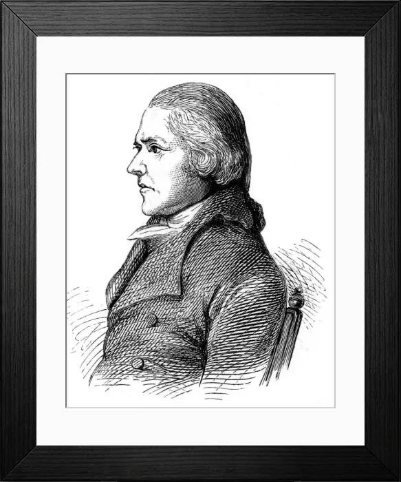 Framed Print : William Jessop, British civil engineer, c1860 Framed Print : William Jessop, British civil engineer, c1860