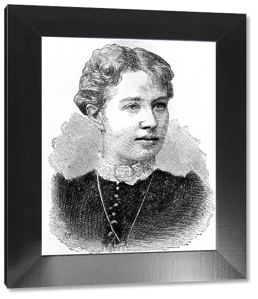 Sonia (Sophie) Kowalevski, Russian mathematician, 1888