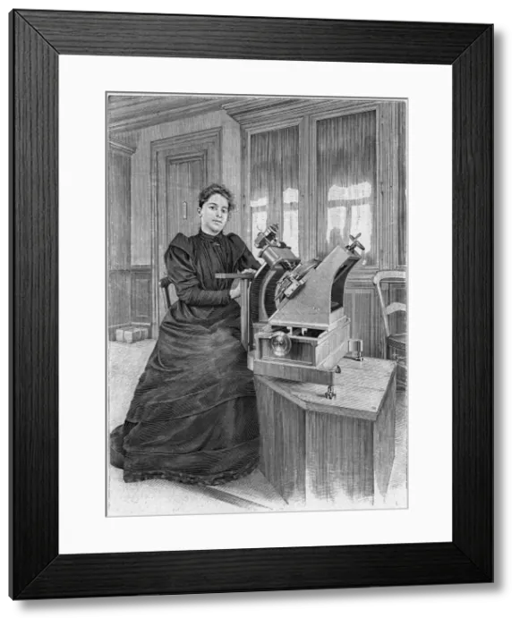 Framed Print : Dorothea Klumpke Roberts, American mathematician and astronomer, 1903 Framed Print : Dorothea Klumpke Roberts, American mathematician and astronomer, 1903