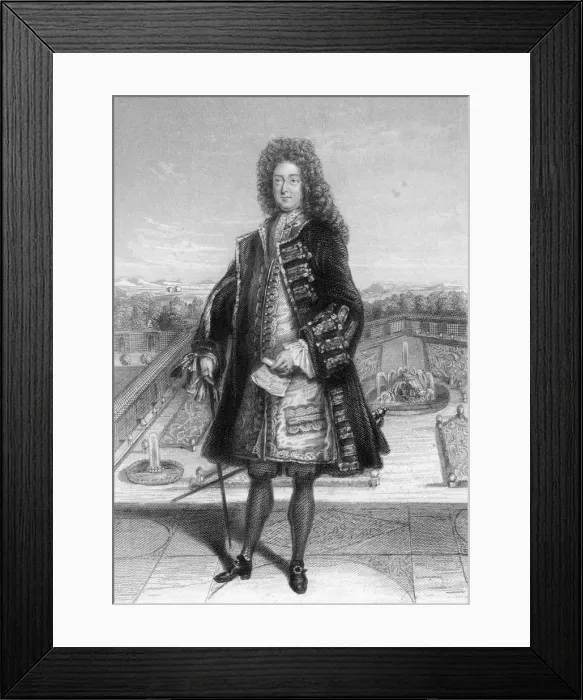 Framed Print : John Law, Comptroller General of France, 1720 (1841) Framed Print : John Law, Comptroller General of France, 1720 (1841)