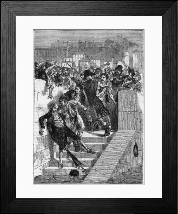 Framed Print : Joseph-Marie Jacquard, French inventor, 1880 Framed Print : Joseph-Marie Jacquard, French inventor, 1880