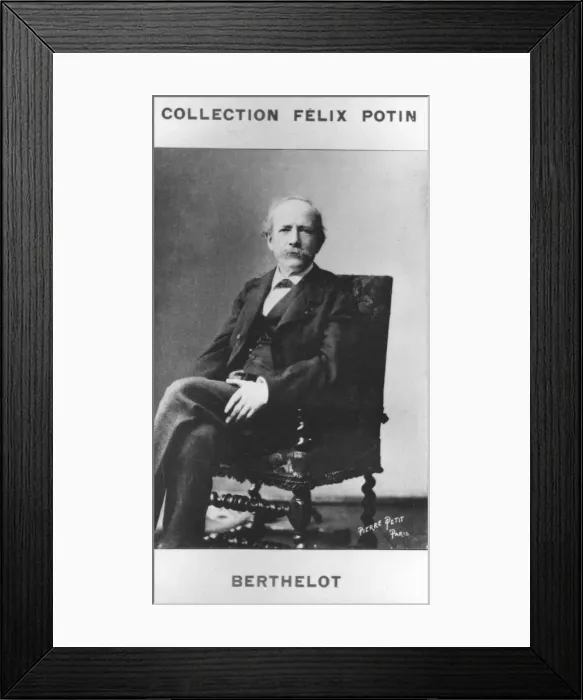 Framed Print : Pierre Eugene Marcellin Berthelot, French organic chemist and politician, c1885. Artist: Pierre Petit Framed Print : Pierre Eugene Marcellin Berthelot, French organic chemist and politician, c1885. Artist: Pierre Petit