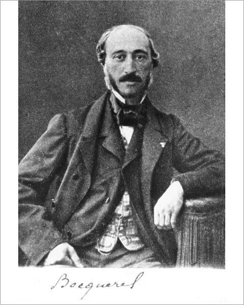 Henri Becquerel, French physicist, c1890s. Artist: Nadar