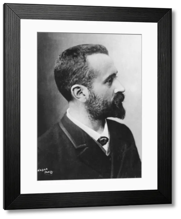 Framed Print : Alphonse Bertillon, French police officer, c1880. Artist: Nadar Framed Print : Alphonse Bertillon, French police officer, c1880. Artist: Nadar
